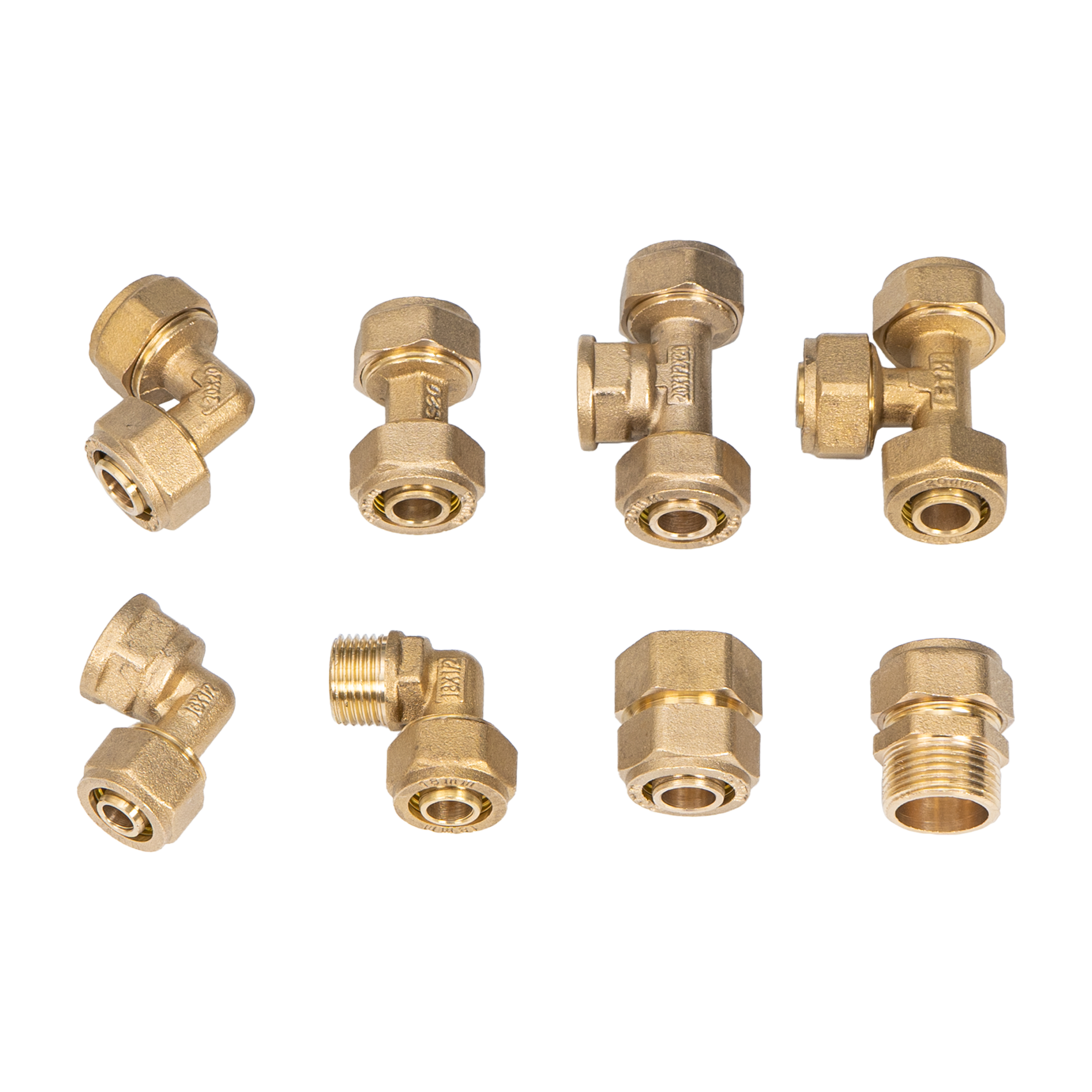 Brass PEX Crimp Ring (25-Pack, 3/4")